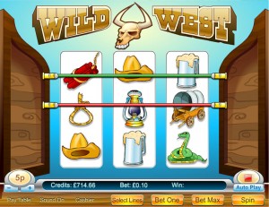 Wild West 3 Reel